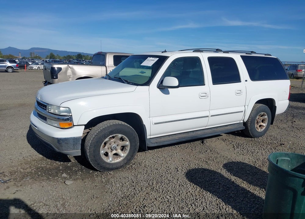 2002 CHEVROLET SUBURBAN 1500 LT VIN: 3GNFK16Z42G320234