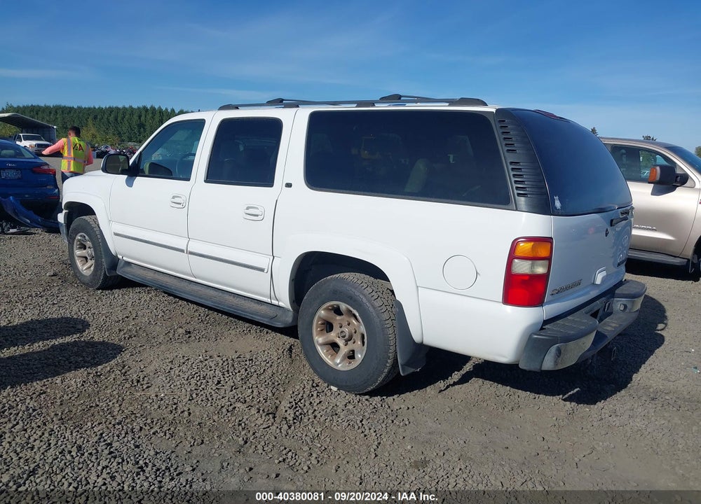 2002 CHEVROLET SUBURBAN 1500 LT VIN: 3GNFK16Z42G320234