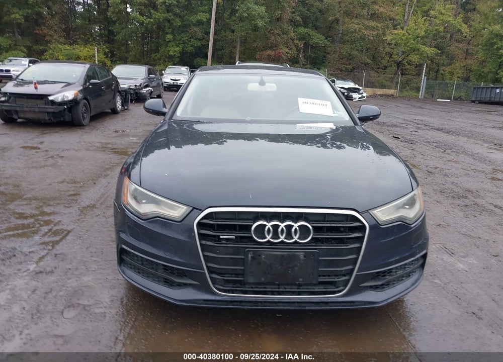 2012 AUDI A6 VIN: WAUHGAFC4CN134617
