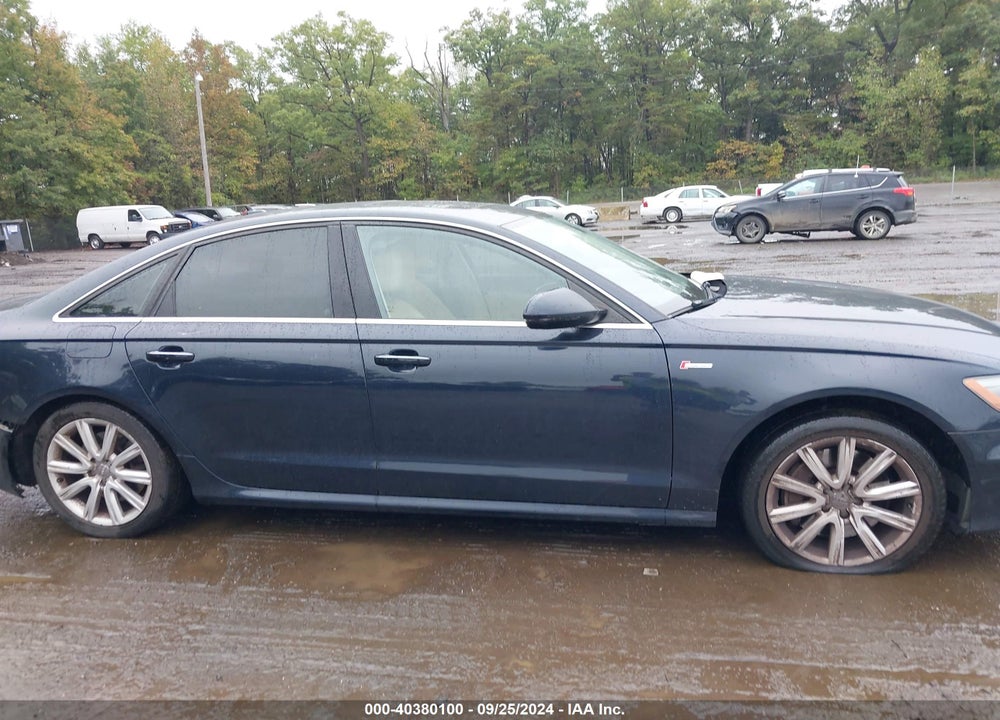 2012 AUDI A6 VIN: WAUHGAFC4CN134617