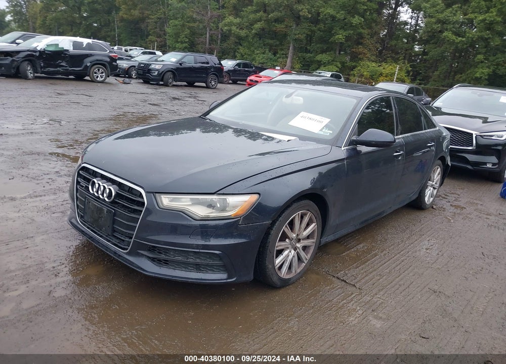 2012 AUDI A6 VIN: WAUHGAFC4CN134617