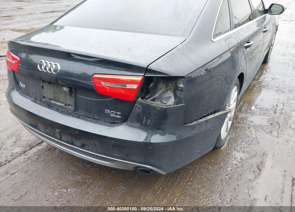 2012 AUDI A6 VIN: WAUHGAFC4CN134617