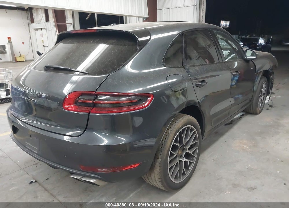 2017 PORSCHE MACAN TURBO VIN: WP1AF2A51HLB60812