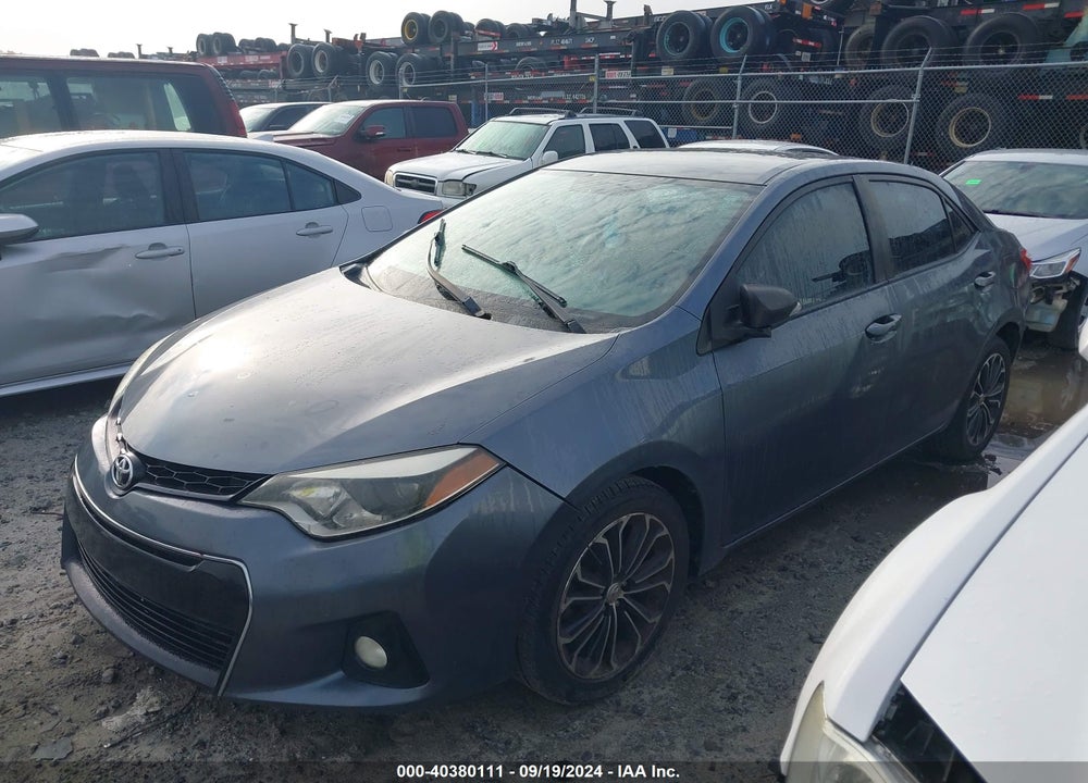2014 TOYOTA COROLLA S PLUS VIN: 2T1BURHE6EC195911