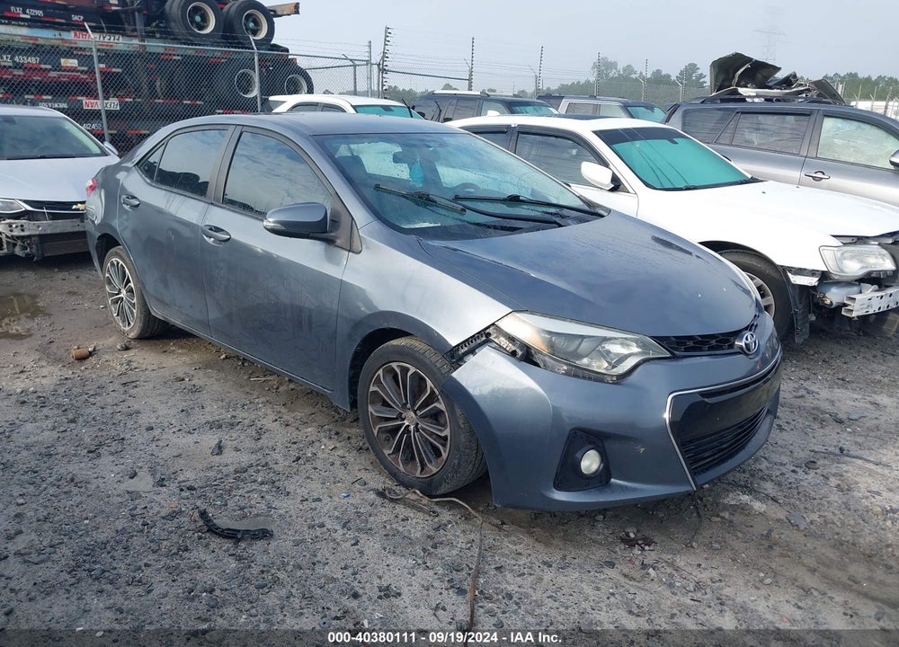 2014 TOYOTA COROLLA S PLUS VIN: 2T1BURHE6EC195911