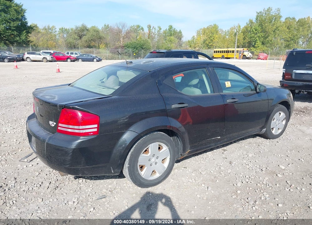 2008 DODGE AVENGER SE VIN: 1B3LC46K68N113956