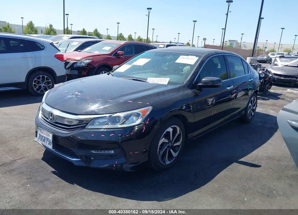 2016 HONDA ACCORD EX-L VIN: 1HGCR2F82GA032045