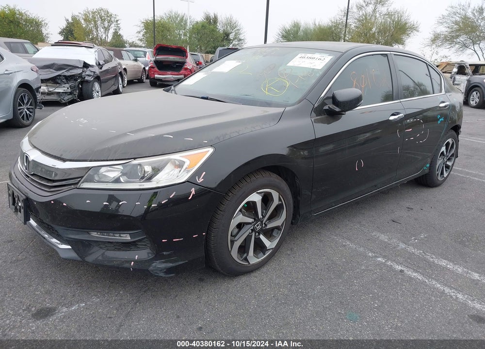 2016 HONDA ACCORD EX-L VIN: 1HGCR2F82GA032045