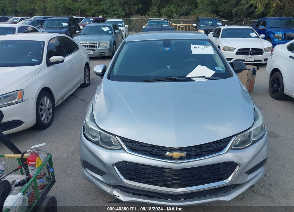 2017 CHEVROLET CRUZE LS AUTO VIN: 1G1BC5SM6H7186006