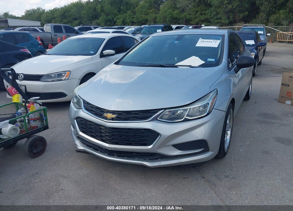 2017 CHEVROLET CRUZE LS AUTO VIN: 1G1BC5SM6H7186006