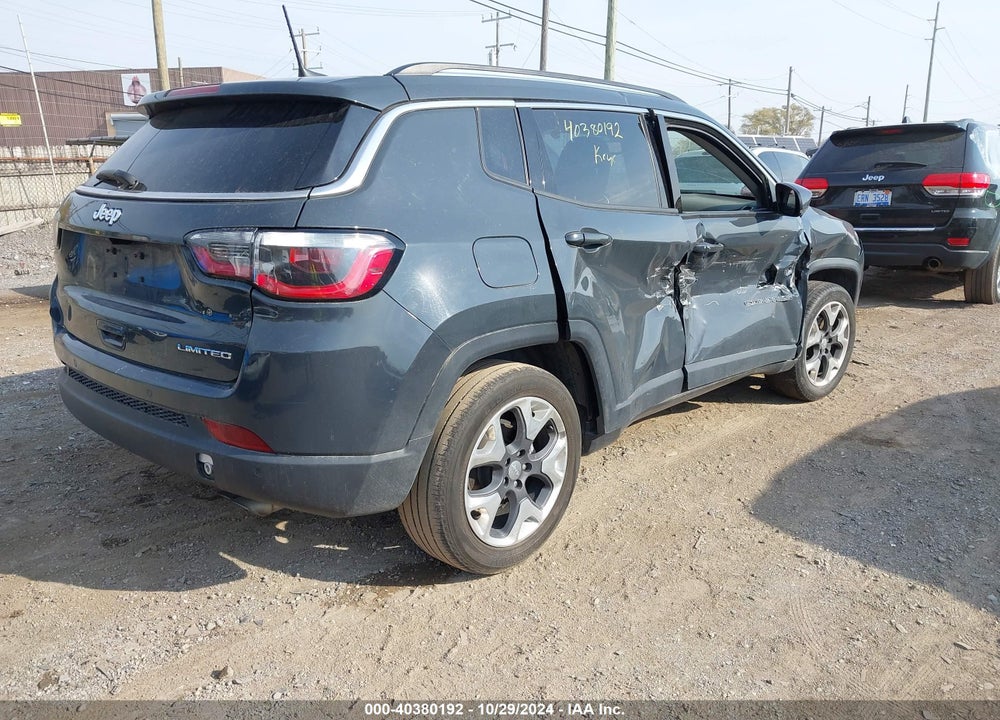 2018 JEEP COMPASS LIMITED FWD VIN: 3C4NJCCB3JT358540