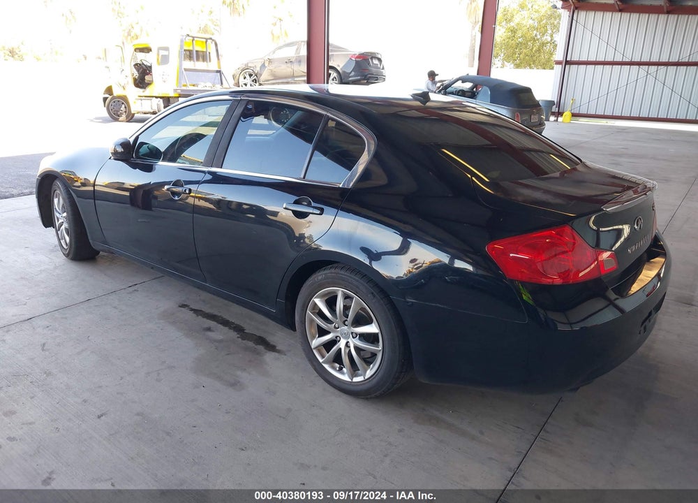 2007 INFINITI G35 JOURNEY VIN: JNKBV61E97M727243