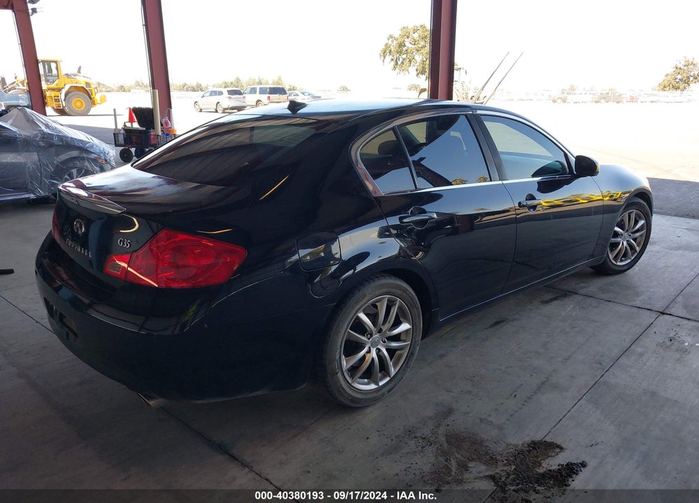 2007 INFINITI G35 JOURNEY VIN: JNKBV61E97M727243