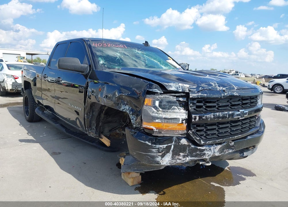 2017 CHEVROLET SILVERADO 1500 CUSTOM VIN: 1GCRCPEC6HZ196429