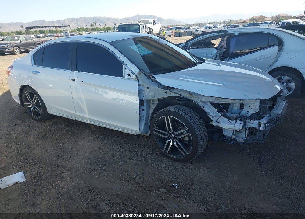 2016 HONDA ACCORD SPORT VIN: 1HGCR2F59GA132133