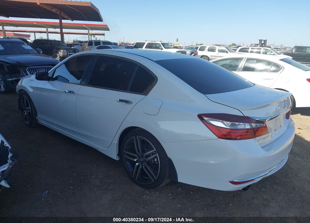 2016 HONDA ACCORD SPORT VIN: 1HGCR2F59GA132133