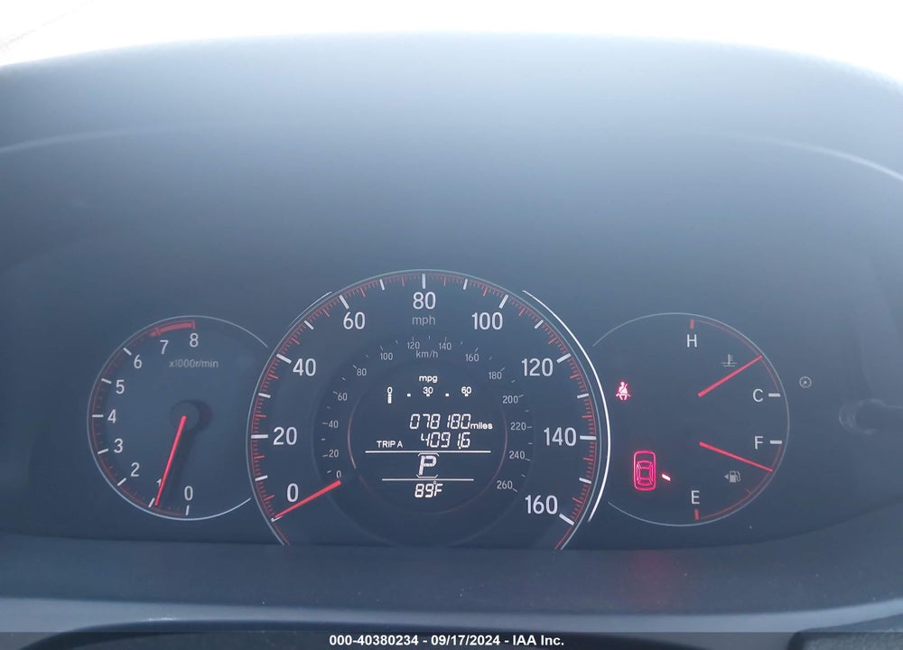 2016 HONDA ACCORD SPORT VIN: 1HGCR2F59GA132133