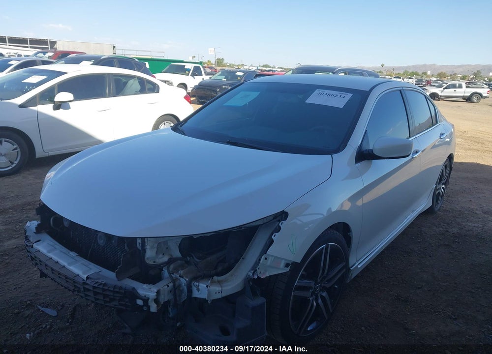 2016 HONDA ACCORD SPORT VIN: 1HGCR2F59GA132133