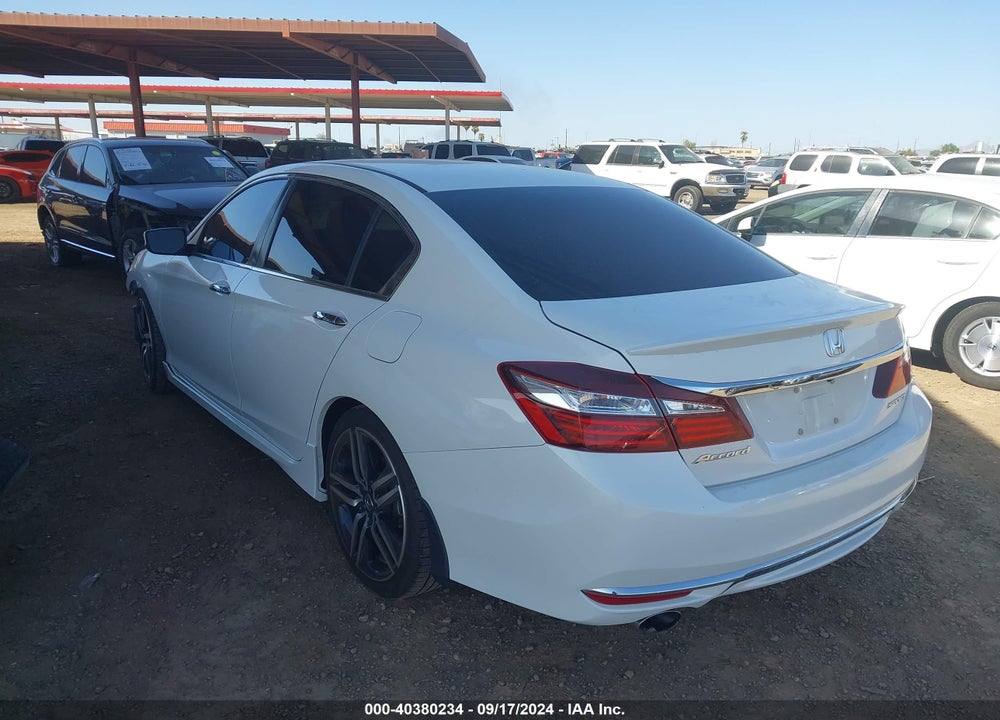 2016 HONDA ACCORD SPORT VIN: 1HGCR2F59GA132133