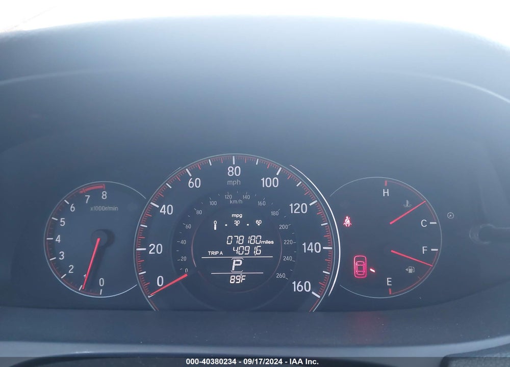 2016 HONDA ACCORD SPORT VIN: 1HGCR2F59GA132133