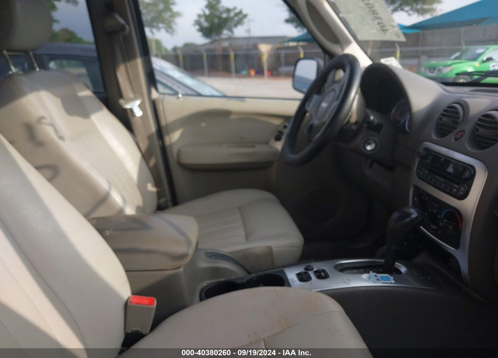 2005 JEEP LIBERTY LIMITED EDITION VIN: 1J4GL58K55W621094