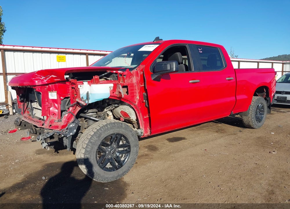 2019 CHEVROLET SILVERADO 1500 CUSTOM TRAIL BOSS VIN: 1GCPYCEF4KZ345049
