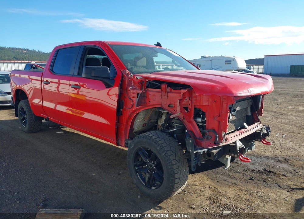 2019 CHEVROLET SILVERADO 1500 CUSTOM TRAIL BOSS VIN: 1GCPYCEF4KZ345049