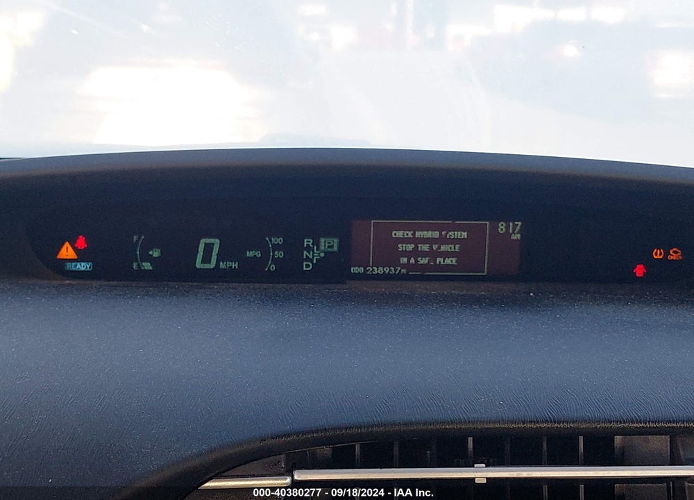 2012 TOYOTA PRIUS TWO VIN: JTDKN3DU7C5388585