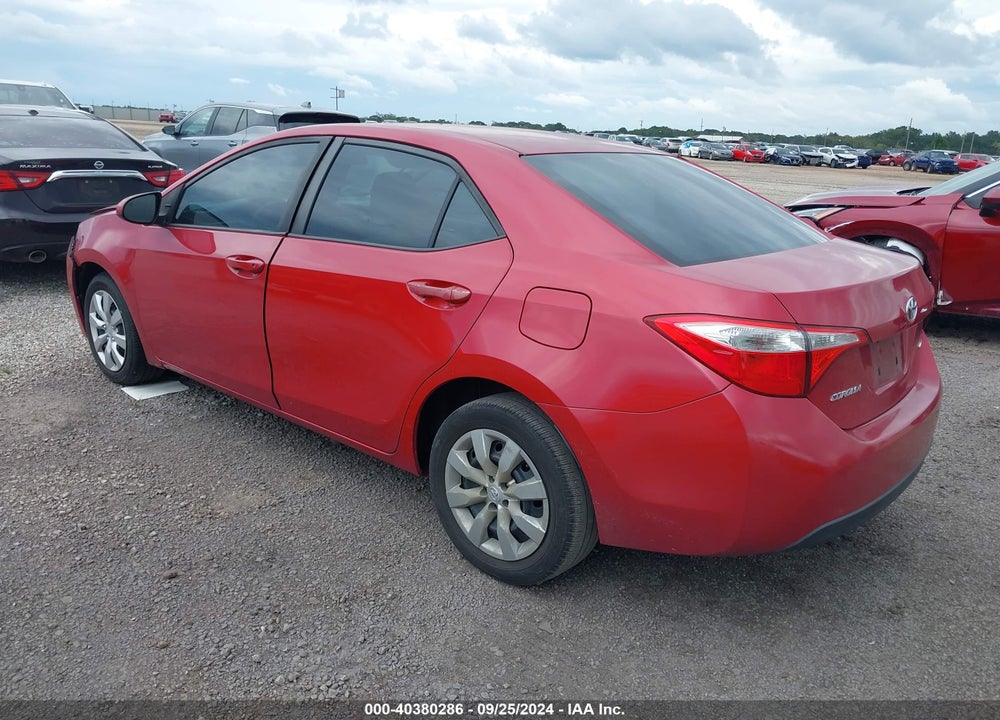 2014 TOYOTA COROLLA LE VIN: 2T1BURHE0EC028086