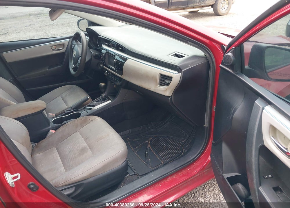 2014 TOYOTA COROLLA LE VIN: 2T1BURHE0EC028086