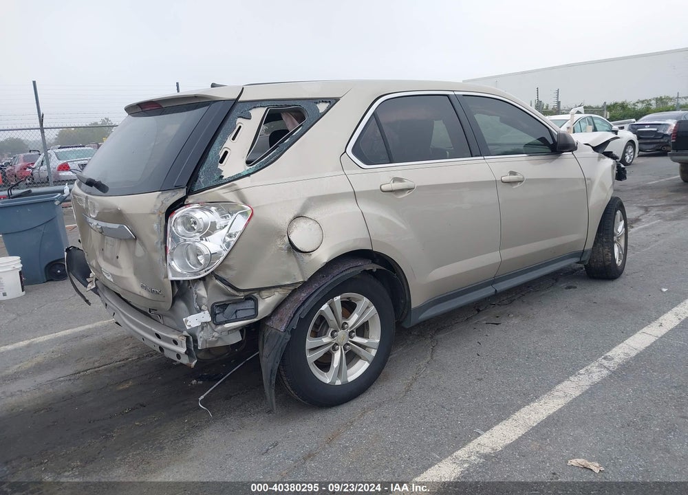 2012 CHEVROLET EQUINOX LS VIN: 2GNALBEK3C1139573