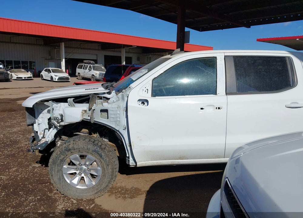 2021 CHEVROLET SILVERADO 1500 4WD SHORT BED LT VIN: 3GCUYDET9MG117730