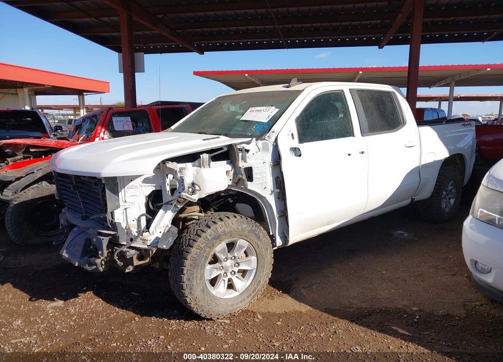 2021 CHEVROLET SILVERADO 1500 4WD SHORT BED LT VIN: 3GCUYDET9MG117730