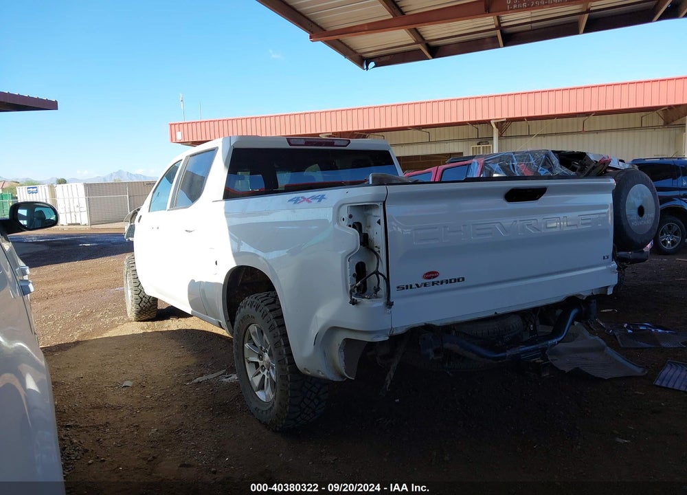 2021 CHEVROLET SILVERADO 1500 4WD SHORT BED LT VIN: 3GCUYDET9MG117730