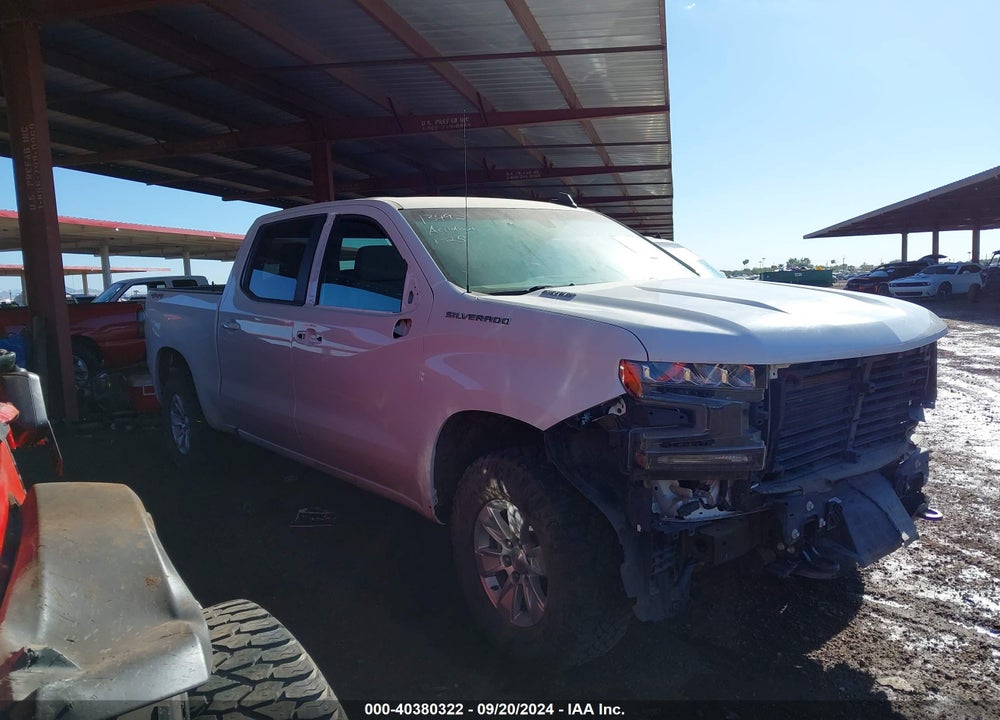 2021 CHEVROLET SILVERADO 1500 4WD SHORT BED LT VIN: 3GCUYDET9MG117730