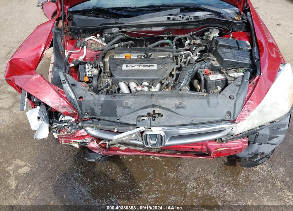 2007 HONDA ACCORD 2.4 SE VIN: 1HGCM563X7A204147