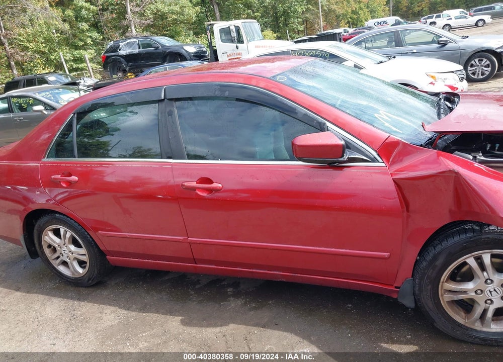 2007 HONDA ACCORD 2.4 SE VIN: 1HGCM563X7A204147