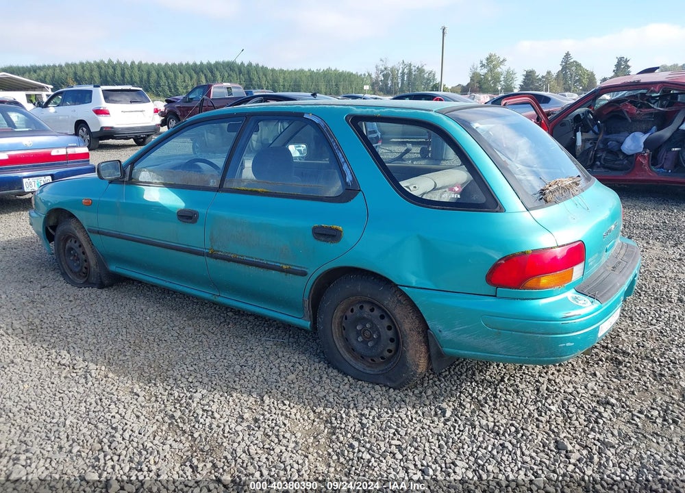 1995 SUBARU IMPREZA L PLUS/OUTBACK VIN: JF1GF2356SG813147