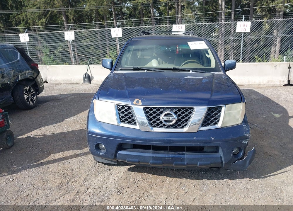 2006 NISSAN PATHFINDER LE VIN: 5N1AR18W96C600804