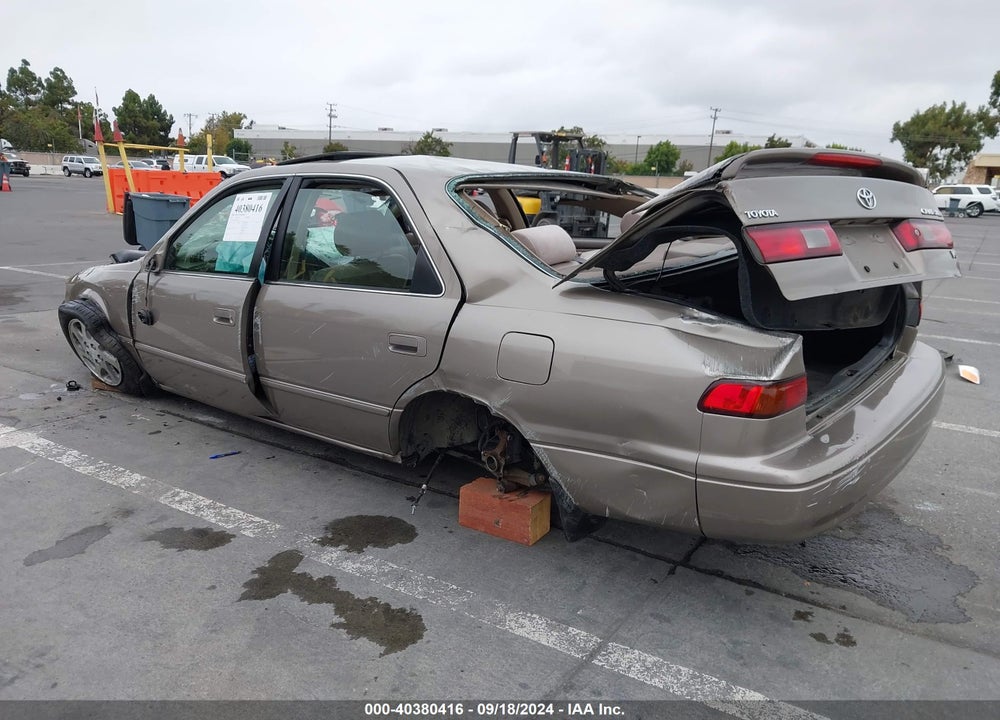 1999 TOYOTA CAMRY LE V6 VIN: 4T1BF22K4XU079852