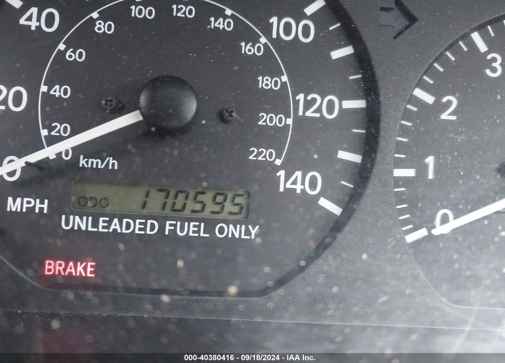 1999 TOYOTA CAMRY LE V6 VIN: 4T1BF22K4XU079852