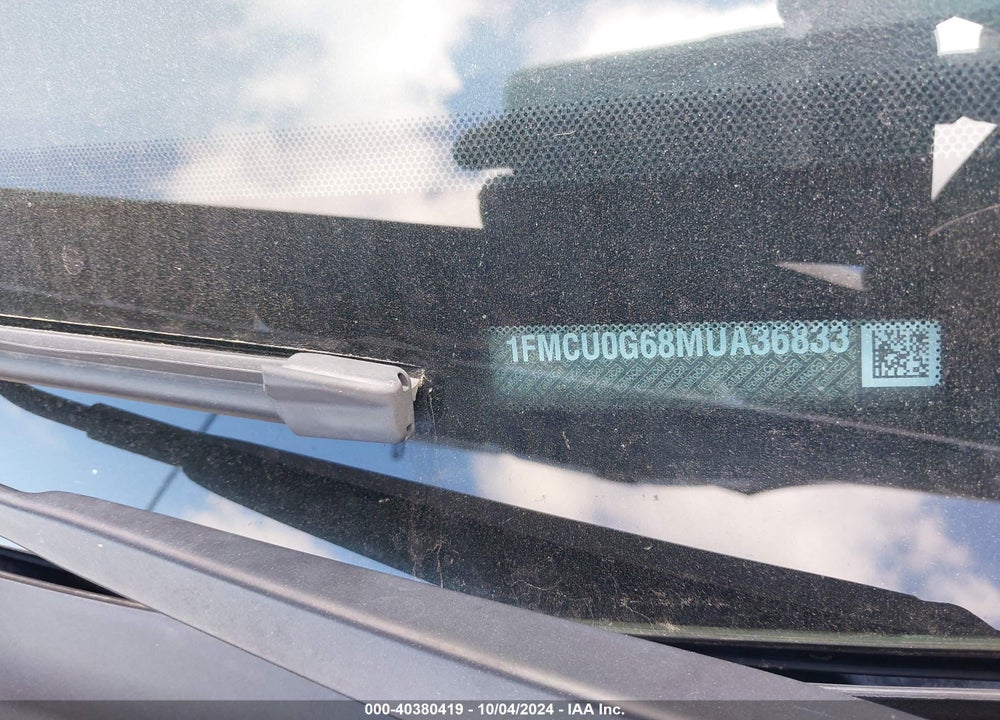 2021 FORD ESCAPE SE VIN: 1FMCU0G68MUA36833