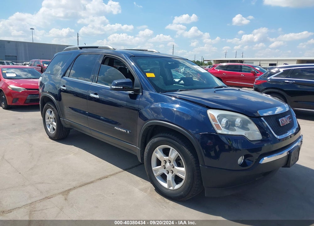 2008 GMC ACADIA SLT-1 VIN: 1GKER237X8J284599