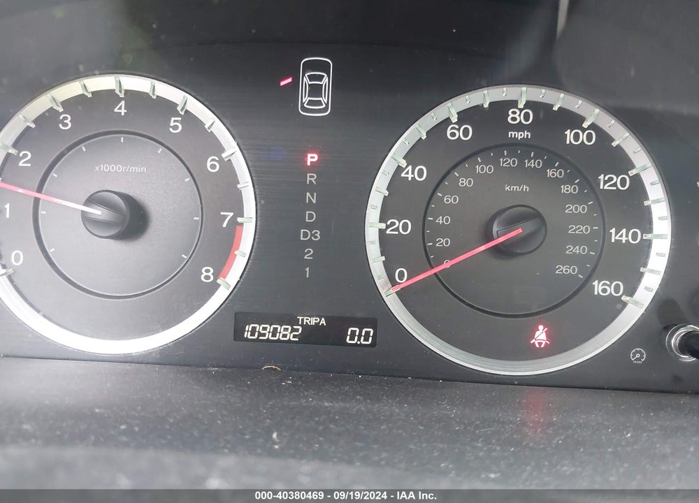 2009 HONDA ACCORD 2.4 EX-L VIN: 1HGCP268X9A031380