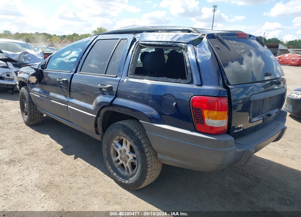 2002 JEEP GRAND CHEROKEE LAREDO VIN: 1J4GW48S52C265745