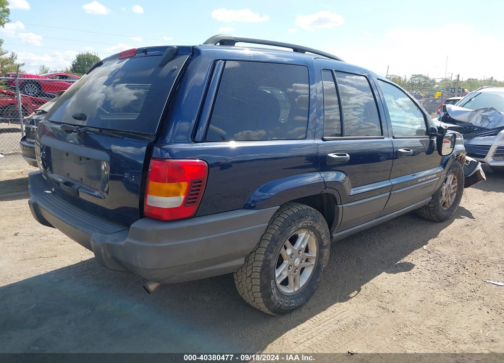 2002 JEEP GRAND CHEROKEE LAREDO VIN: 1J4GW48S52C265745