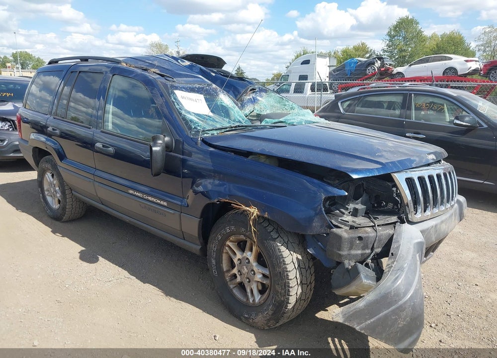 2002 JEEP GRAND CHEROKEE LAREDO VIN: 1J4GW48S52C265745