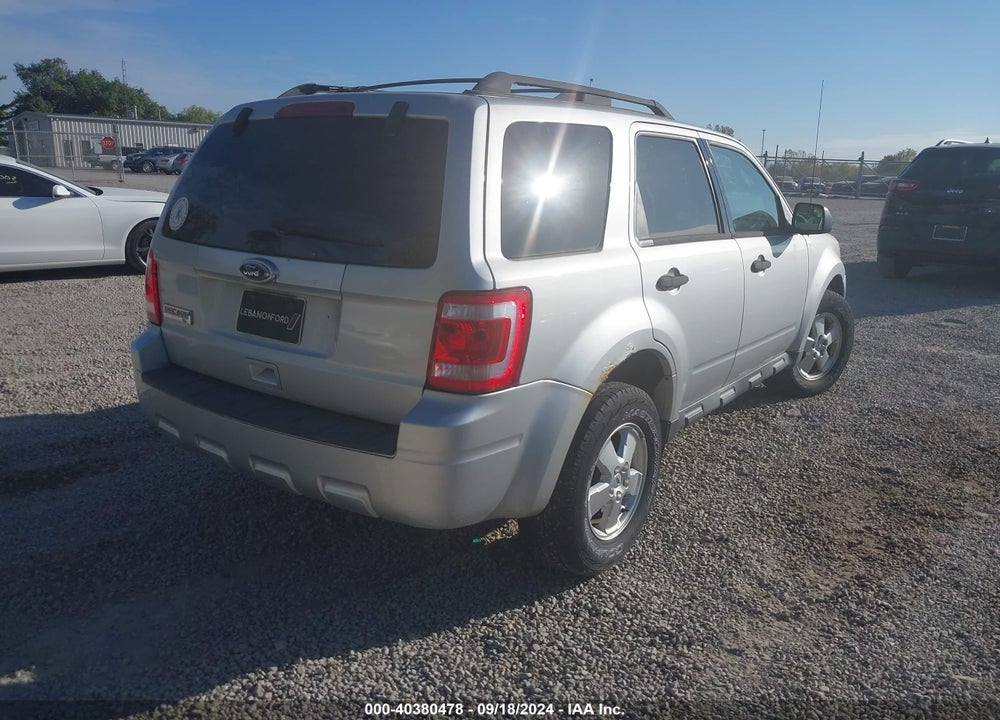 2011 FORD ESCAPE XLT VIN: 1FMCU9D78BKC61814