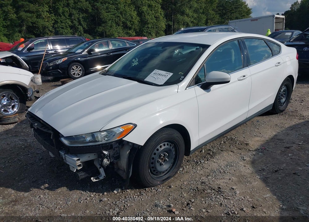 2013 FORD FUSION S VIN: 3FA6P0G78DR373405