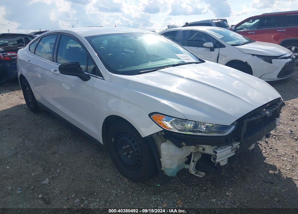 2013 FORD FUSION S VIN: 3FA6P0G78DR373405